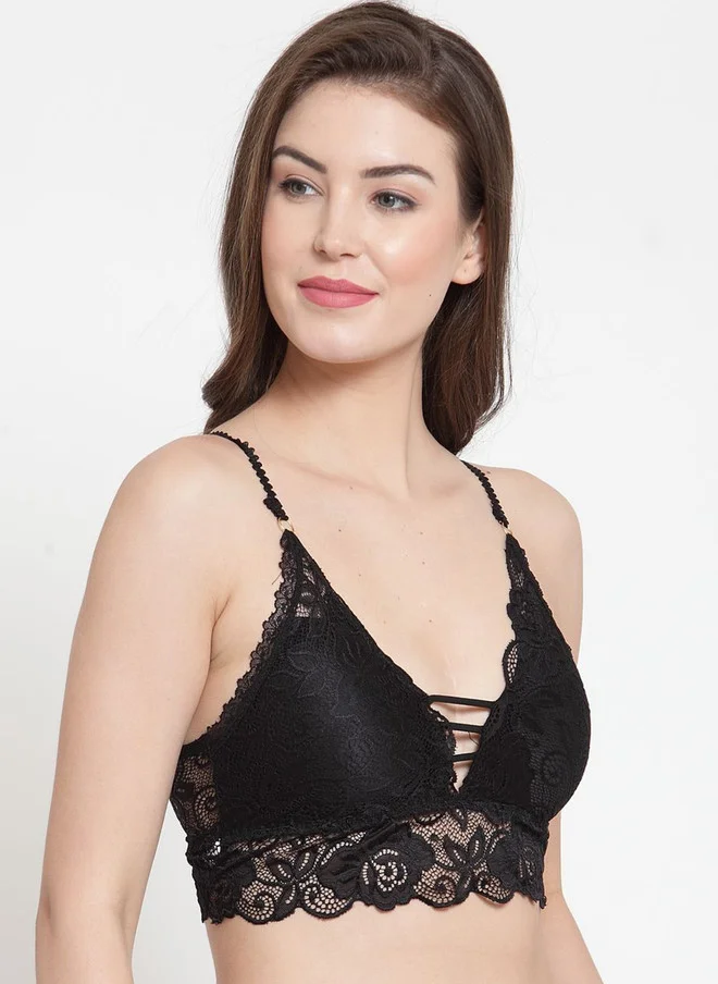 PRIZO PRIZO Bralette Bra Full Coverage Lightly Padded